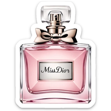Miss Dior perfume  sticker