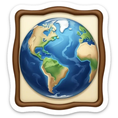 earth in 4.5 million years ago sticker