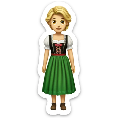 dirndl sticker