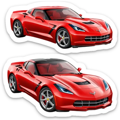 Corvette sticker