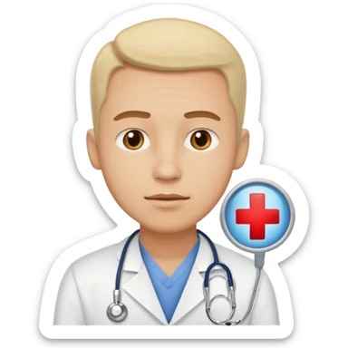 A male customer, not a doctor or professional medical person, who has been looking for feedback or advice on a medical condition. I want to see the two options. No headset or computers. sticker