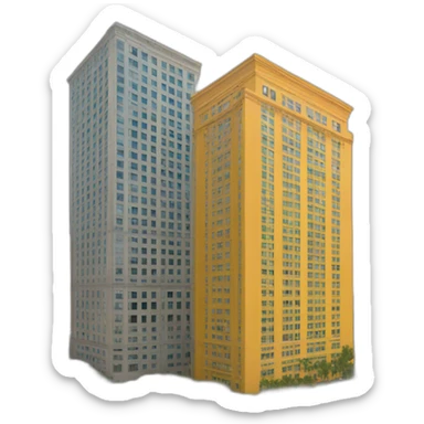The Aris Marketsquare high rise Houston sticker