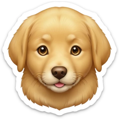 Golden Labrador retriever  sticker