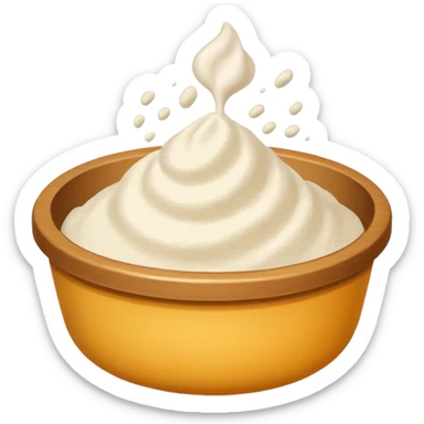 powder flour  sticker