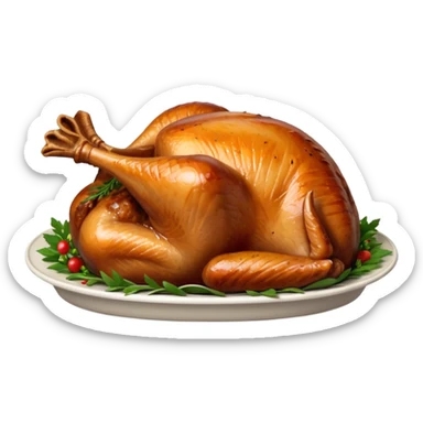 roast turkey sticker