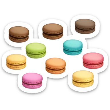 macaroons sticker