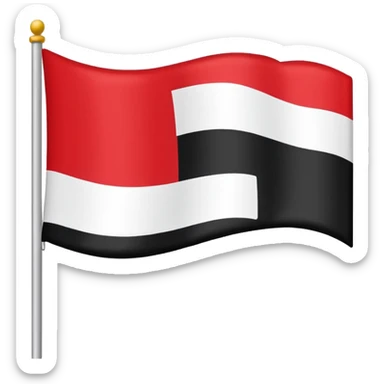 Sealand official flag sticker