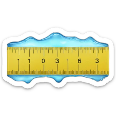 measure-water-block-with-yellow-ruler sticker