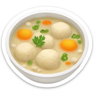Matzah ball soup sticker