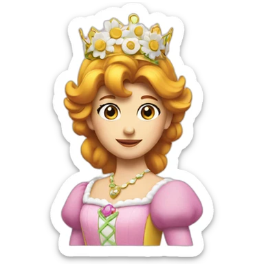 Princess Daisy sticker