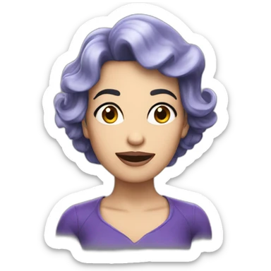 ursula corbero sticker