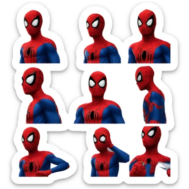 Mile morales spiderman sticker
