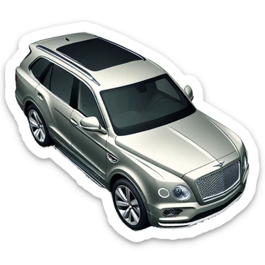 bentley suv sticker