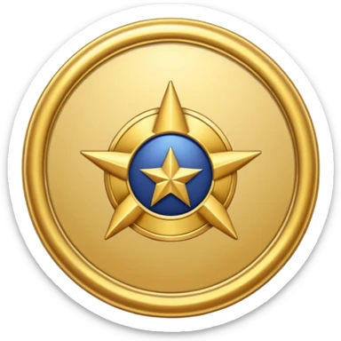 captain rank insignia sticker