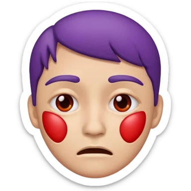 injured face emoji sticker