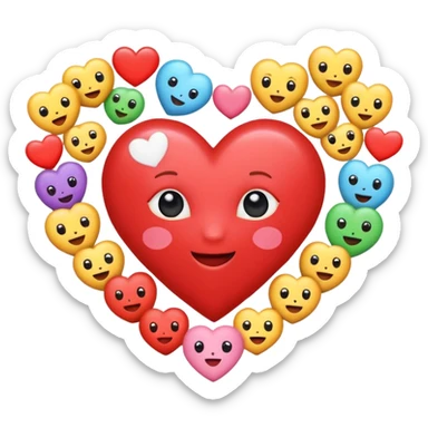Romantic animated sticker
Heart in the center ❤️
Cute emojis around 😗😏🥰😍👨‍❤️‍👨😘😚
Fancy Persian text:
نازنین هیچوقت ولت نمی‌کنم
Soft animation, love style sticker