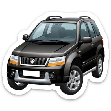 Suzuki grand vitara 2004 3 door black sticker