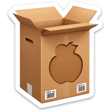 MIle pack box sticker