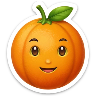 Guaxinim laranja avermelhado  sticker