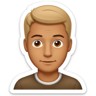 un emoji de monsieur je sais tout sticker