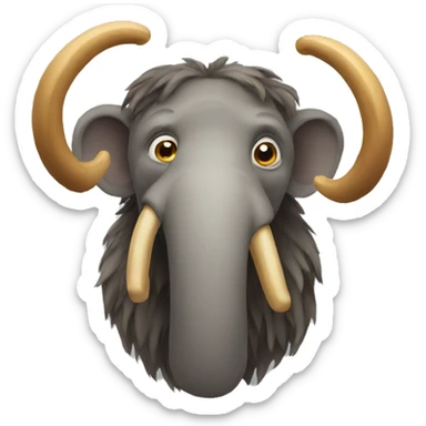Mammott sticker