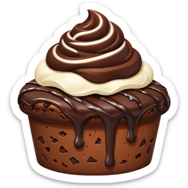 Ben & Jerry's Chocolate Fudge Brownie sticker