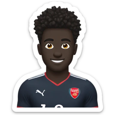 Bukayo saka sticker