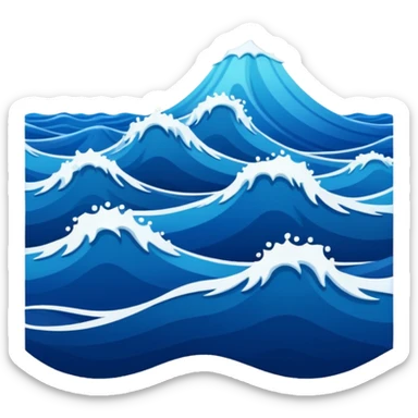 The Ocean sticker
