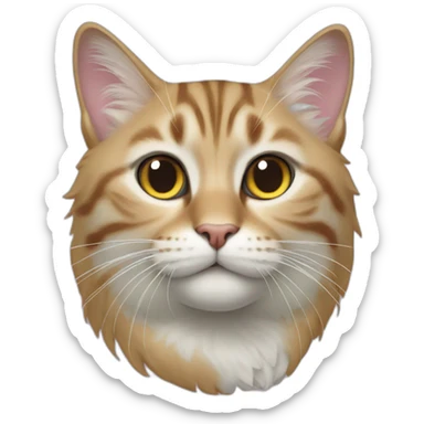 a cat cooler than a really cool cat sticker