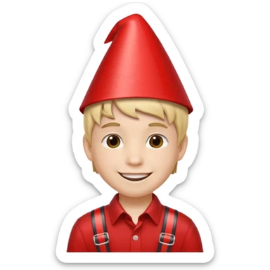 
Boy with red party hat, shiny buckle stripe.








































 sticker