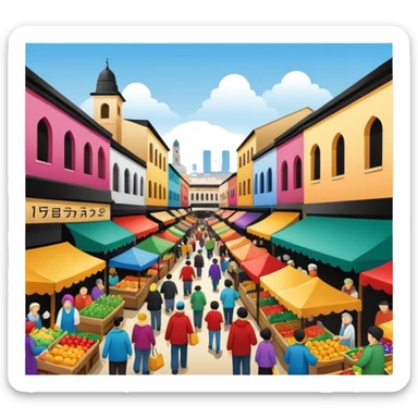 create me a 1920x1080 special market sticker