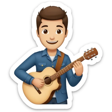 tally hall member band guitar sticker