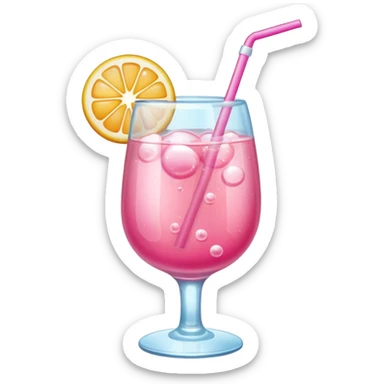 Pink drinks  sticker