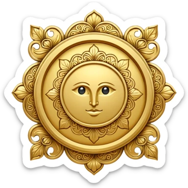 Farvahar iranian's symbol sticker