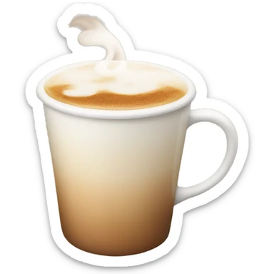 Chai latte sticker