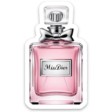 Small miss dior perfume  sticker