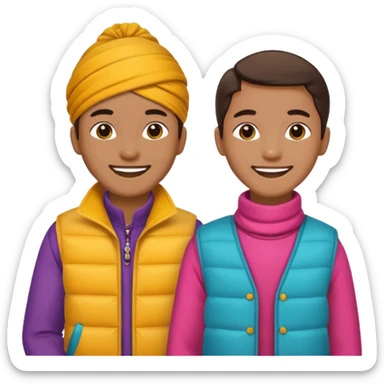 make garama and mudungdung
 sticker