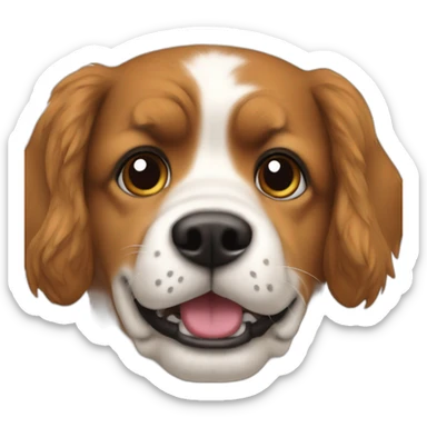 Pti brabanson dog sticker