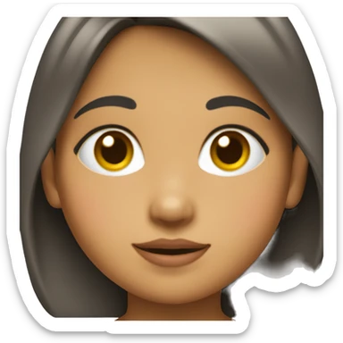 una niña de 11 años gordita  sticker