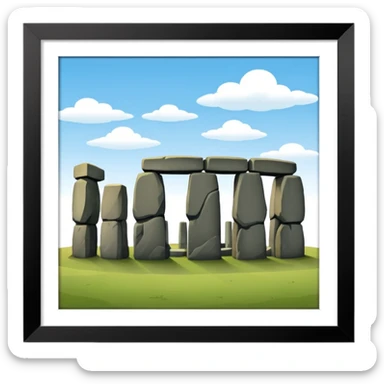 Stonehenge full sticker