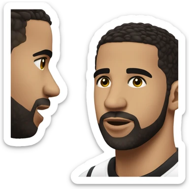 Drake drake go away sticker