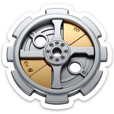 half the mechanism sticker