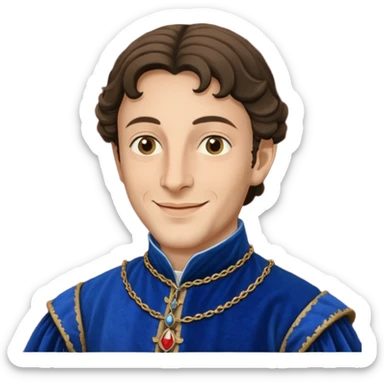 mi crei un avatar come personaggio di lorenzo il magnifico per un giocatore da board game, senza bg sticker