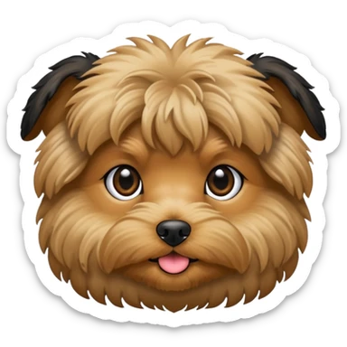 yorkie poo sticker
