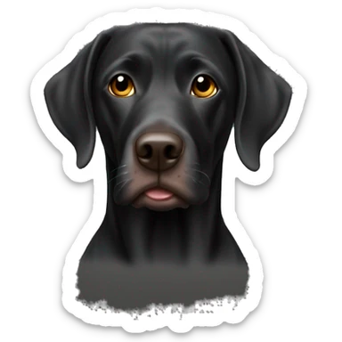 All black GSP  sticker