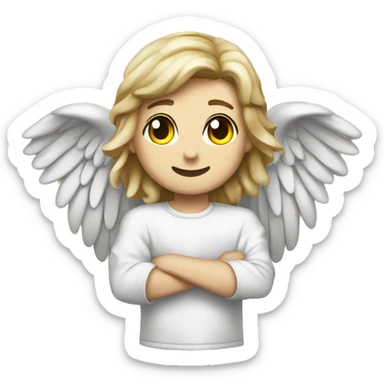 Angel caido Lucifer Plantilla Tatuaje  sticker