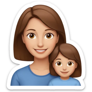 mom emoji, warm and caring sticker
