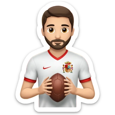 Give me a football playerGive me a Spanish football player sticker