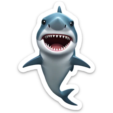 Shark week sticker