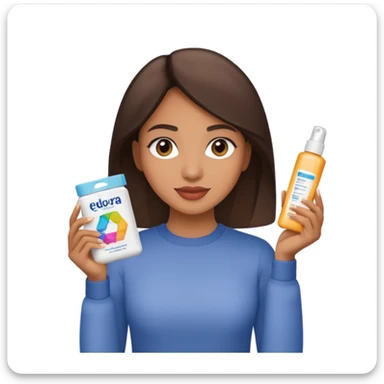 Quero uma mulher com produtos da Eudora  sticker